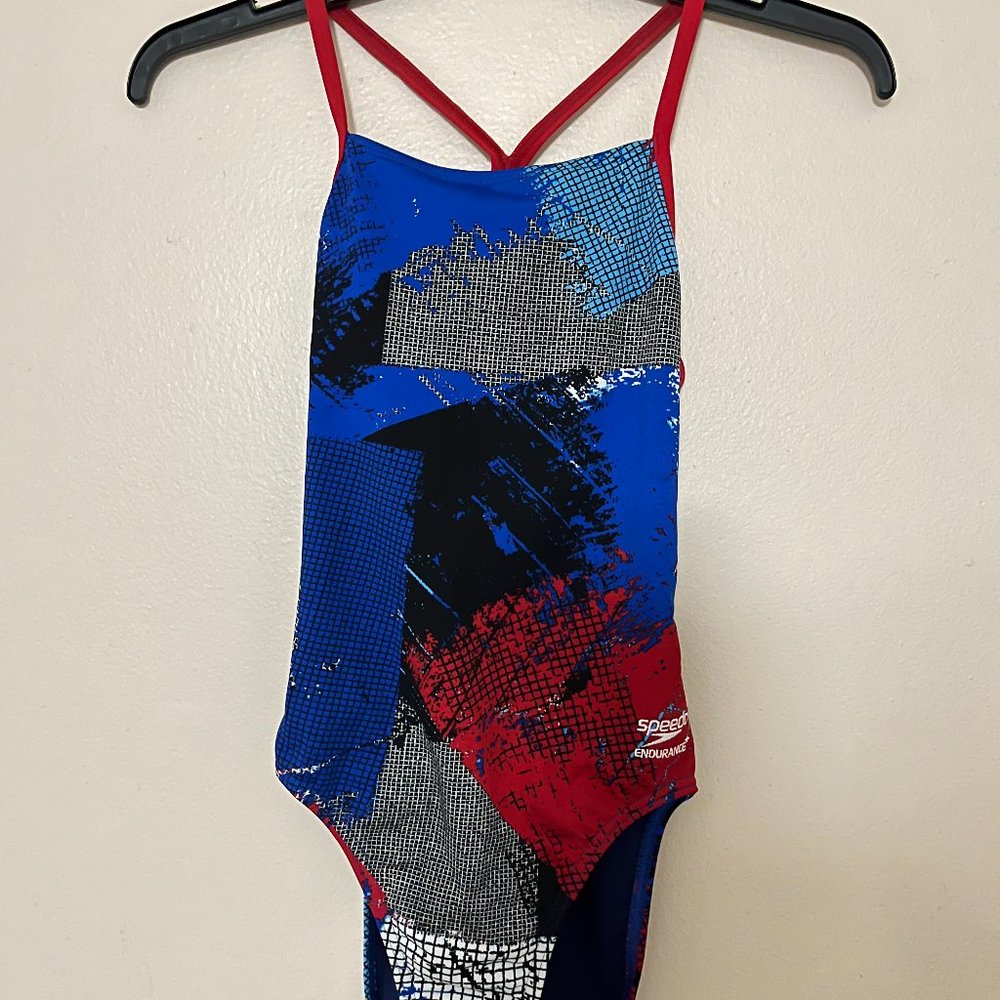 Women's / Girl's Speedo Endurance Flyback Competition Swim Suit Size 26